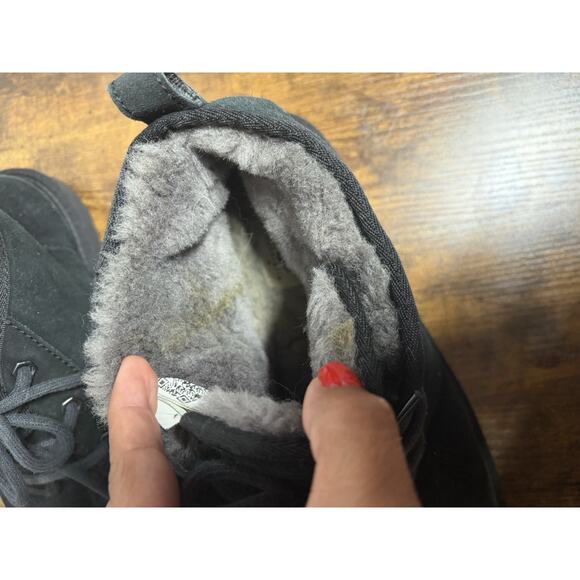 UGG Neumel Black Suede Chukka Boots Boots Shoes Mens Size 13 - Picture 5 of 11